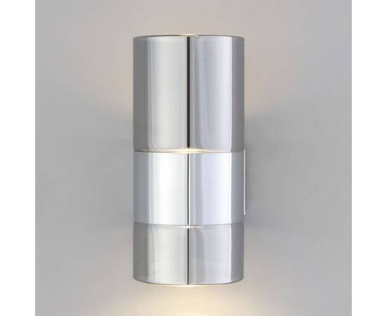 Настенный светодиодный светильник Eurosvet Watford 40021/1 LED хром/дымчатый, изображение 2