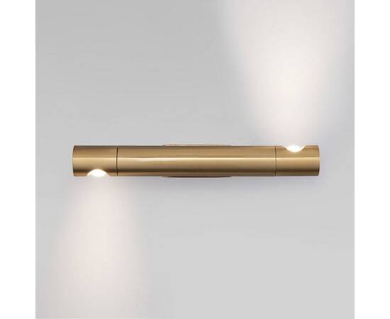 Настенный светодиодный светильник Eurosvet Tybee 40161 LED латунь