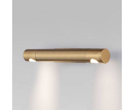 Настенный светодиодный светильник Eurosvet Tybee 40161 LED латунь, изображение 2