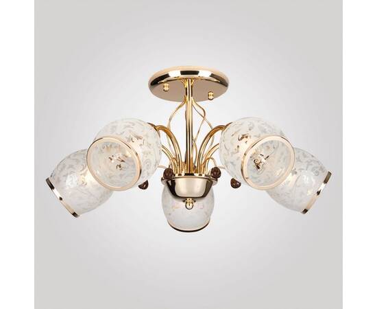 Потолочная люстра Eurosvet 30026/5 золото