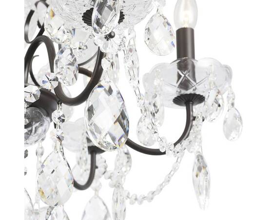 Подвесная люстра Crystal Lux Odelis SP6 Brown, изображение 3