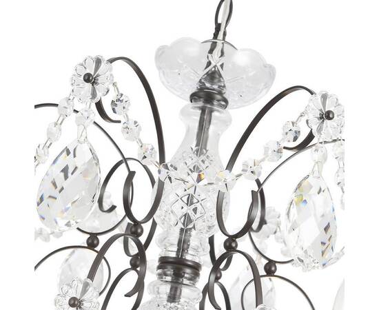 Подвесная люстра Crystal Lux Odelis SP6 Brown, изображение 4