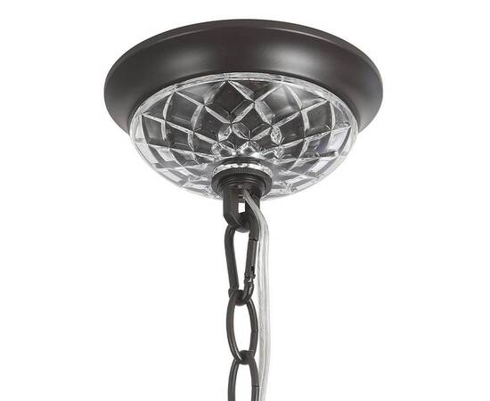 Подвесная люстра Crystal Lux Odelis SP6 Brown, изображение 5
