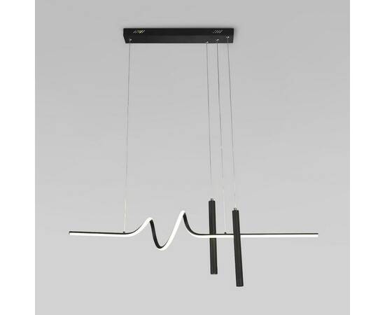 Подвесной светодиодный светильник Eurosvet Brace 90267/2 черный