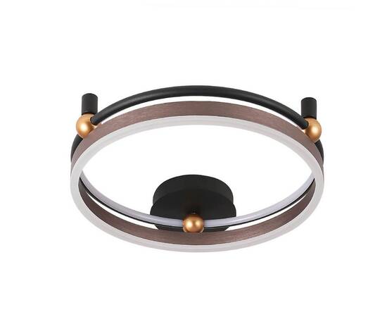 Потолочный светодиодный светильник Crystal Lux Fernando PL48W Led Coffee/Black