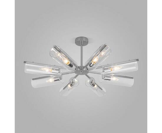 Потолочная люстра Eurosvet Trompeta 70144/8 хром, изображение 2