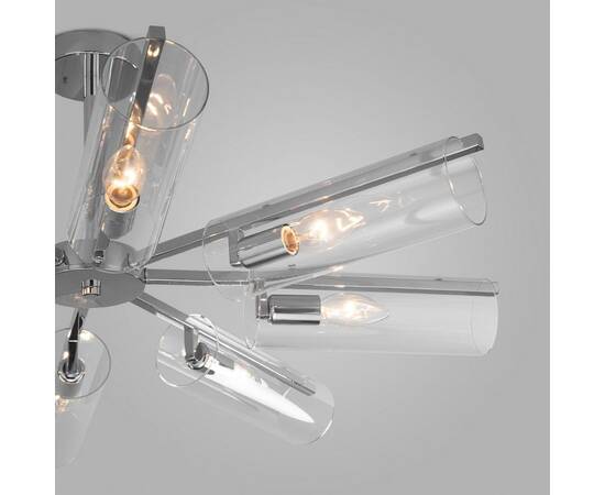 Потолочная люстра Eurosvet Trompeta 70144/8 хром, изображение 3