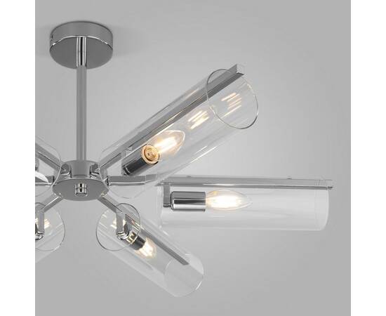 Потолочная люстра Eurosvet Trompeta 70144/6 хром, изображение 2
