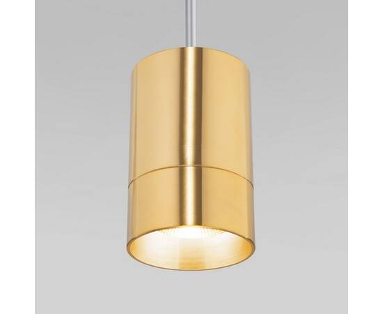 Подвесной светодиодный светильник Eurosvet Piccolo 50248/1 LED золото, изображение 2