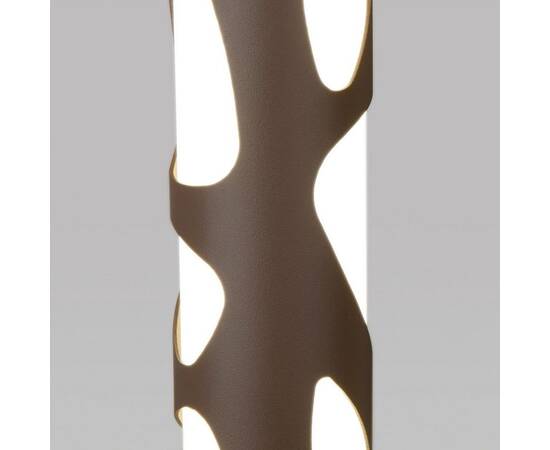 Подвесной светодиодный светильник Eurosvet DLR037 12W 4200K кофейный, изображение 2