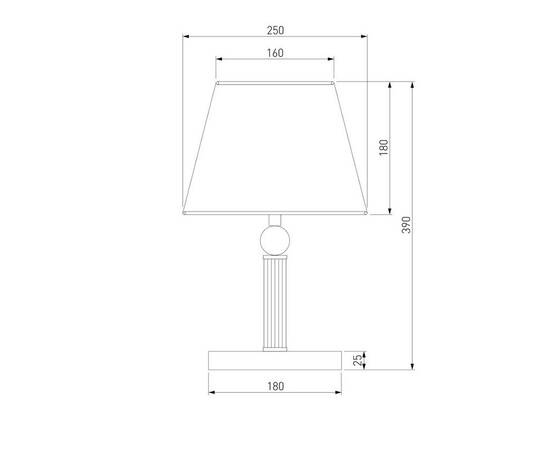 Настольная лампа Eurosvet Conso 01145/1 хром, изображение 5