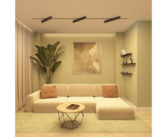 Трековый светодиодный светильник Denkirs Edder DK6634-BK, изображение 5