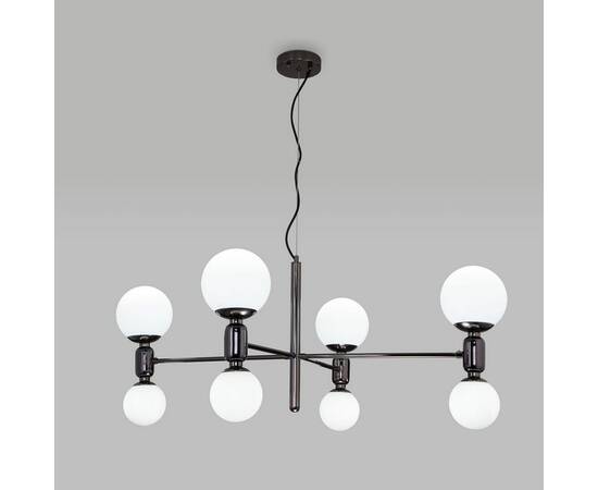 Подвесная люстра Eurosvet Bubble 30182/8 черный жемчуг