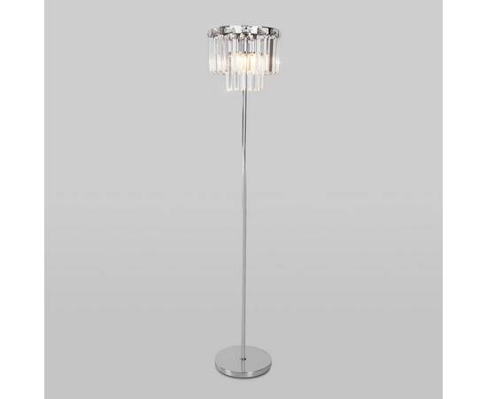 Торшер Eurosvet Elegante 01137/3 хром/прозрачный хрусталь Strotskis