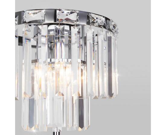 Торшер Eurosvet Elegante 01137/3 хром/прозрачный хрусталь Strotskis, изображение 3
