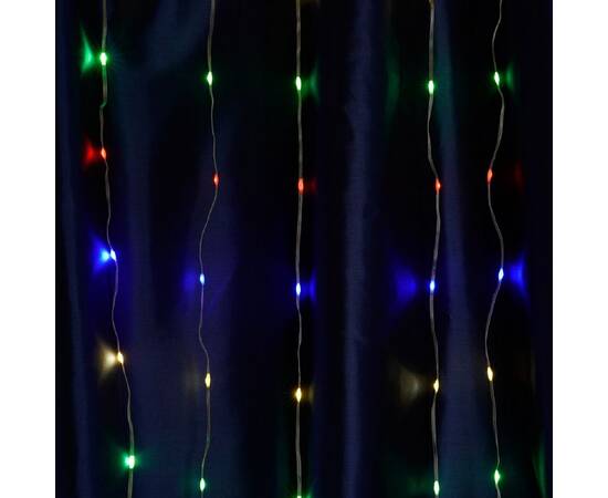 Светодиодная гирлянда Feron Занавес 230V разноцветная с эффектом водопада CL26 48597