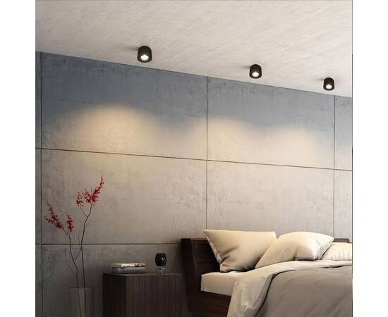 Потолочный светодиодный светильник Loft IT Tictac 10219 Black 3000K, изображение 6