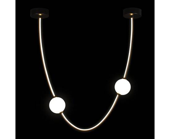 Подвесной светодиодный светильник Loft IT Embrace 10242/600 Black, изображение 2