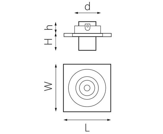 Встраиваемый светодиодный спот Lightstar Intero Tubo (217516+217164) i516164, изображение 2