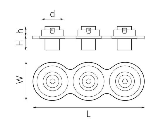 Встраиваемый светодиодный спот Lightstar Intero Tubo (217636+217162+217162+217162) i636162, изображение 2
