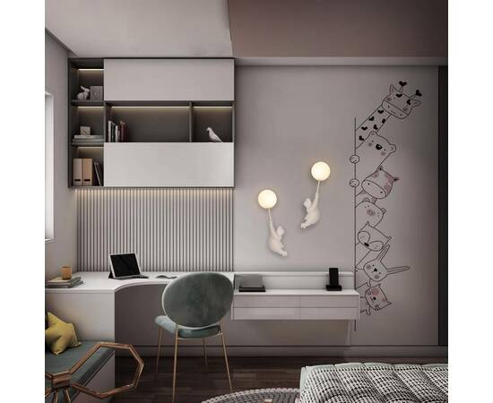 Бра Loft IT Teddy 10030W/B, изображение 5