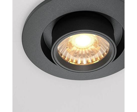 Встраиваемый светодиодный спот Maytoni Technical Hidden DL045-01-10W3K-B, изображение 4