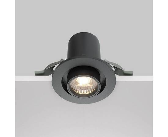 Встраиваемый светодиодный спот Maytoni Technical Hidden DL045-01-10W4K-B, изображение 7