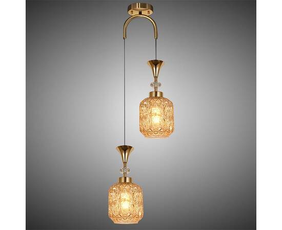 Подвесной светильник Reluce 02003-0.9-02 Amber, изображение 3