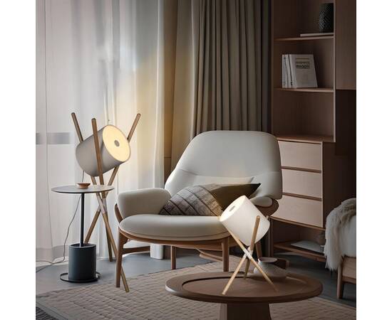 Настольная лампа Loft IT Bobbin 10245T White, изображение 5