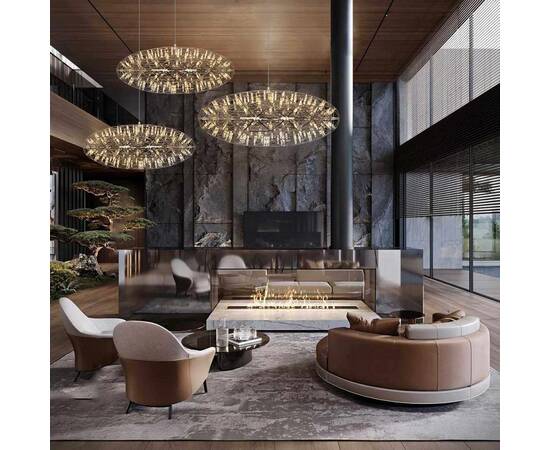 Подвесной светодиодный светильник Loft IT Raimond 1898/750 Chrome, изображение 5