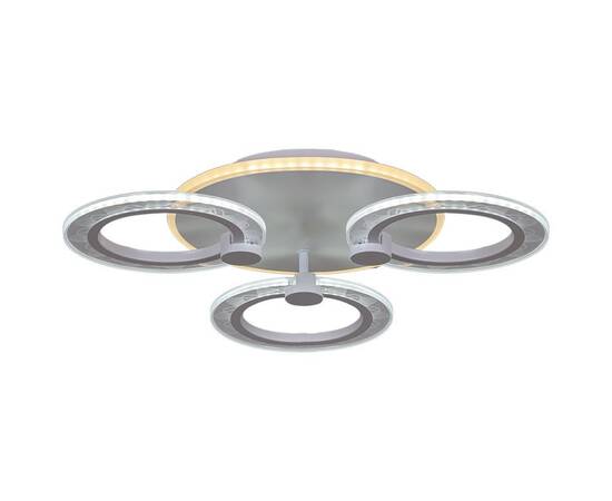 Потолочная светодиодная люстра Reluce 20309-0.3-3+1 WT 57W, изображение 4