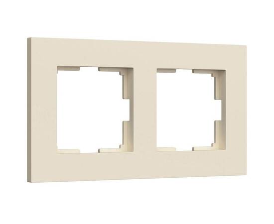 Рамка на 2 поста Werkel Slab айвори матовый W0022962 4690389193392