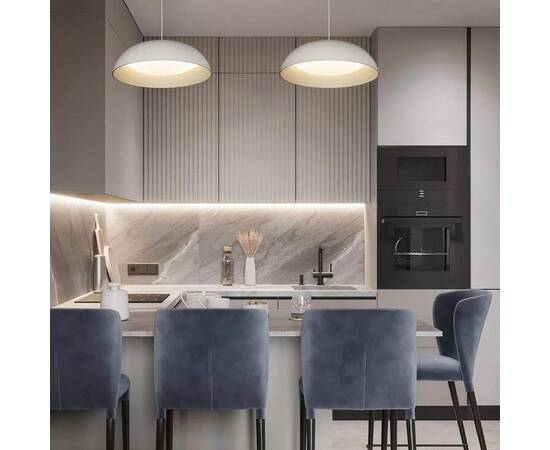 Подвесной светодиодный светильник Loft IT Cappello 10229P White, изображение 4