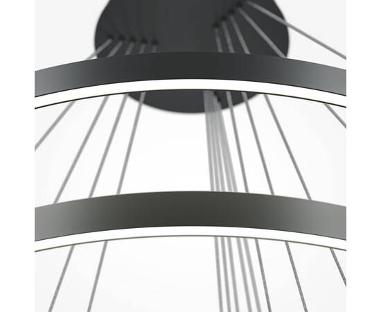 Подвесной светодиодный светильник Maytoni Rim MOD058PL-L200BK, изображение 3