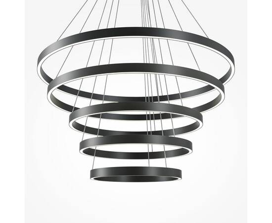 Подвесной светодиодный светильник Maytoni Rim MOD058PL-L200BK, изображение 4