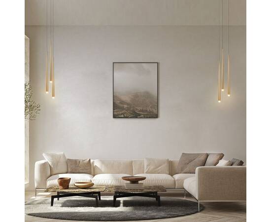 Подвесной светодиодный светильник Maytoni Cascade MOD132PL-L18BSK, изображение 5