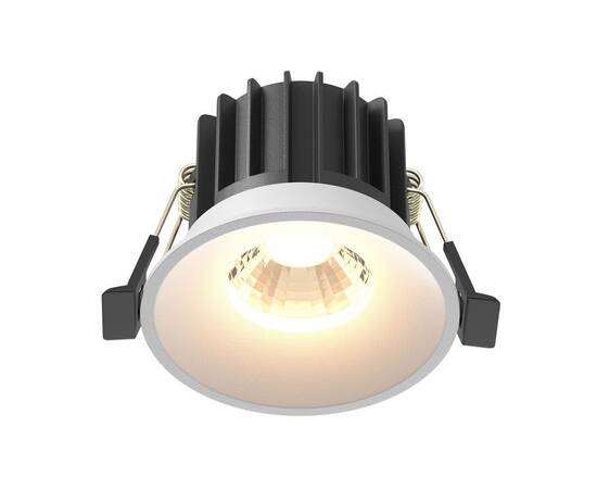 Встраиваемый светодиодный светильник Maytoni Round DL058-12W3K-W