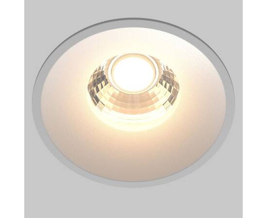 Встраиваемый светодиодный светильник Maytoni Round DL058-12W3K-W, изображение 2