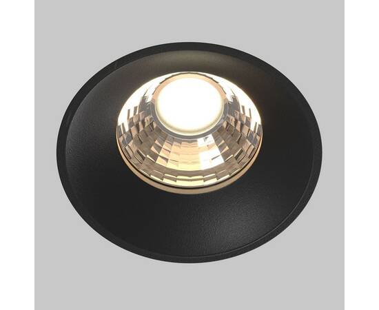 Встраиваемый светодиодный светильник Maytoni Round DL058-12W3K-TRS-B, изображение 2