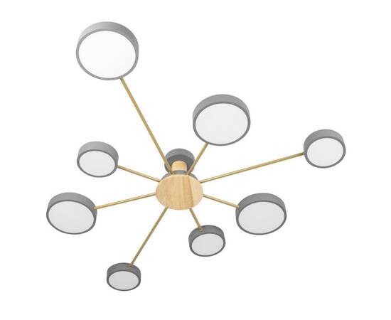 Потолочная светодиодная люстра Loft IT Sunrise 10316/8 Grey, изображение 3