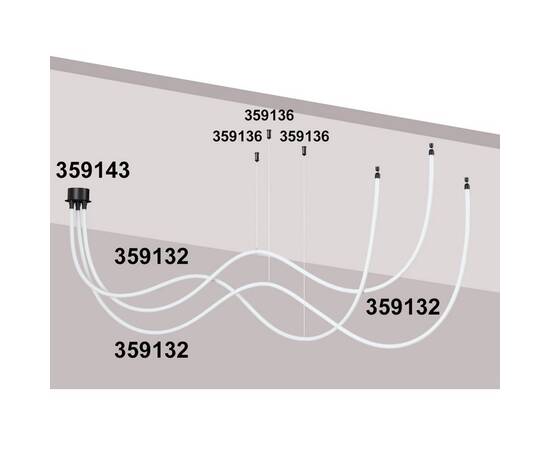База для гибкого неона Novotech Konst Ramo для накладного монтажа 359143, изображение 3
