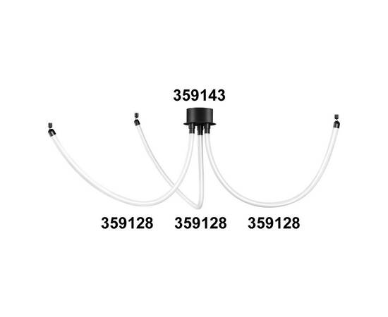 База для гибкого неона Novotech Konst Ramo для накладного монтажа 359143, изображение 4