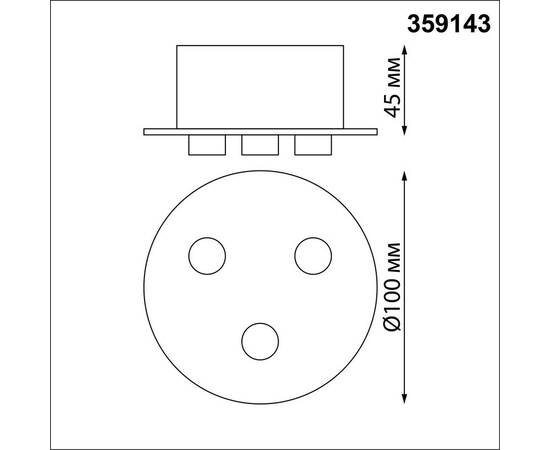 База для гибкого неона Novotech Konst Ramo для накладного монтажа 359143, изображение 5