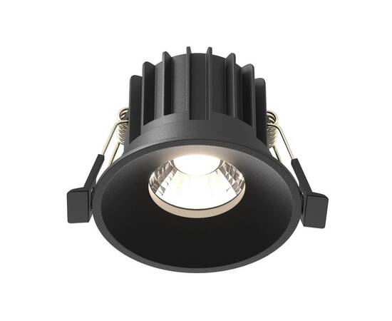 Встраиваемый светодиодный светильник Maytoni Round DL058-12W4K-B