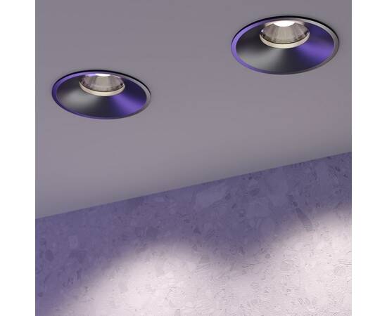 Встраиваемый светодиодный светильник Maytoni Round DL058-12W4K-B, изображение 3