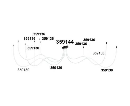 База для гибкого неона Novotech Konst Ramo для накладного монтажа 359144, изображение 3