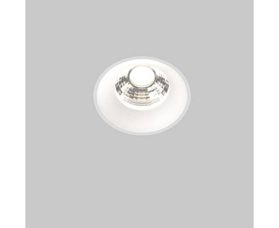Встраиваемый светодиодный светильник Maytoni Round DL058-12W4K-TRS-W, изображение 2