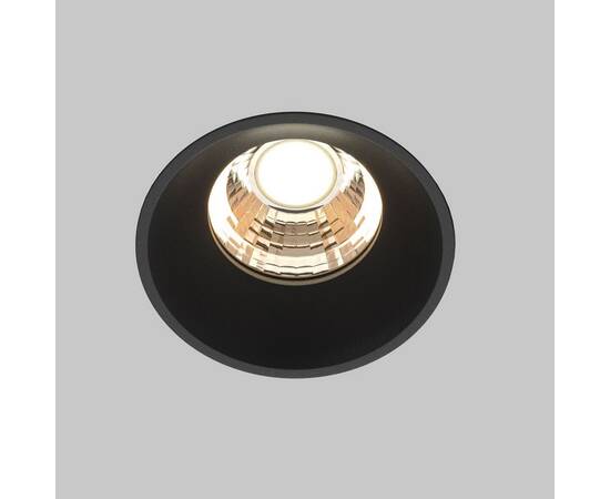 Встраиваемый светодиодный светильник Maytoni Round DL058-7W3K-TRS-B, изображение 2