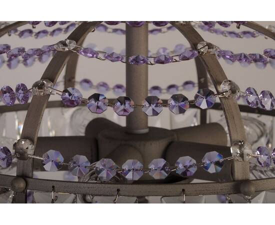 Подвесная люстра Abrasax L.7392-5GR (Purple), изображение 3