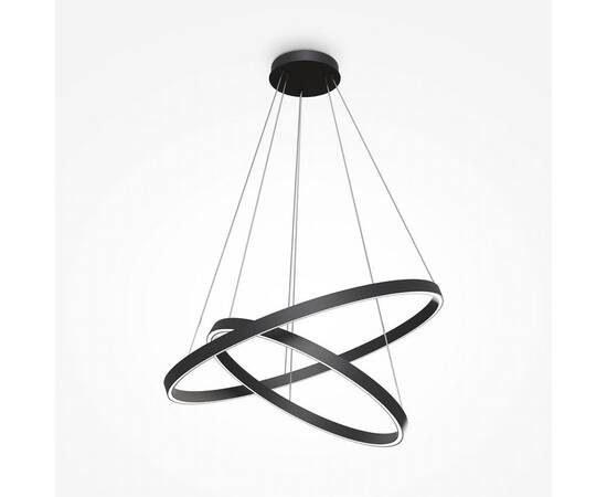 Подвесной светодиодный светильник Maytoni Rim MOD058PL-L74BK, изображение 2